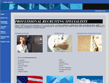 Tablet Screenshot of globalstaffingsales.com